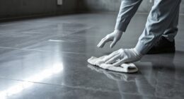 polished concrete sensor maintenance