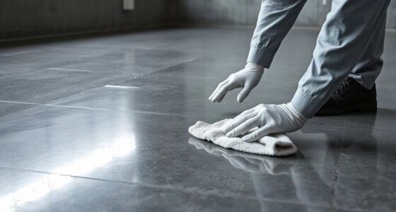 polished concrete sensor maintenance