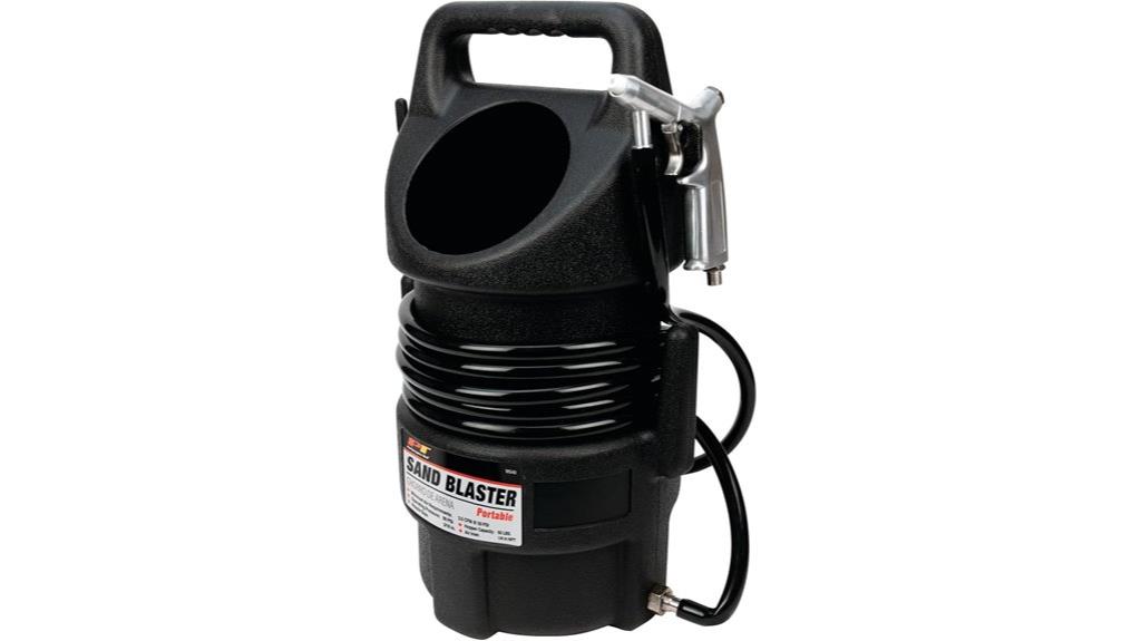 portable abrasive blasting kit