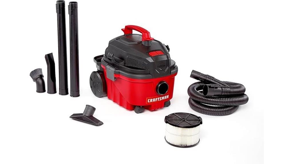 portable small capacity vacuum