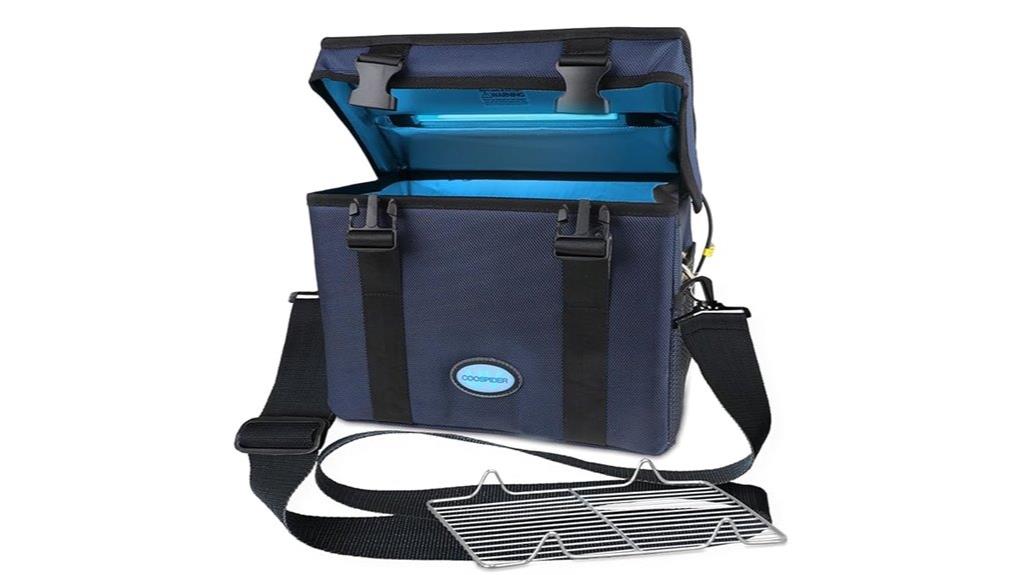 portable uv sanitizer box