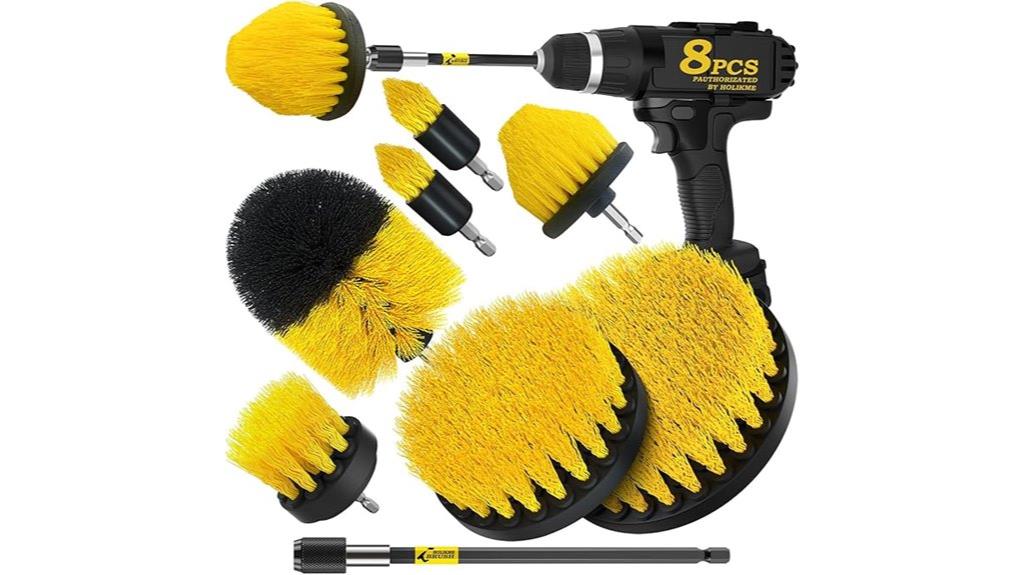 power scrub brush set
