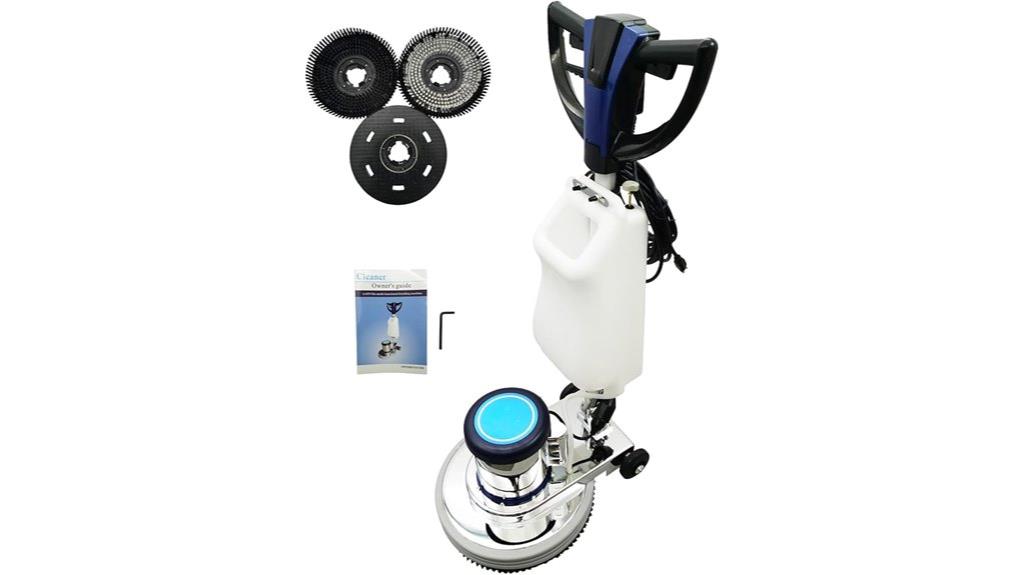 powerful 1100w floor polisher
