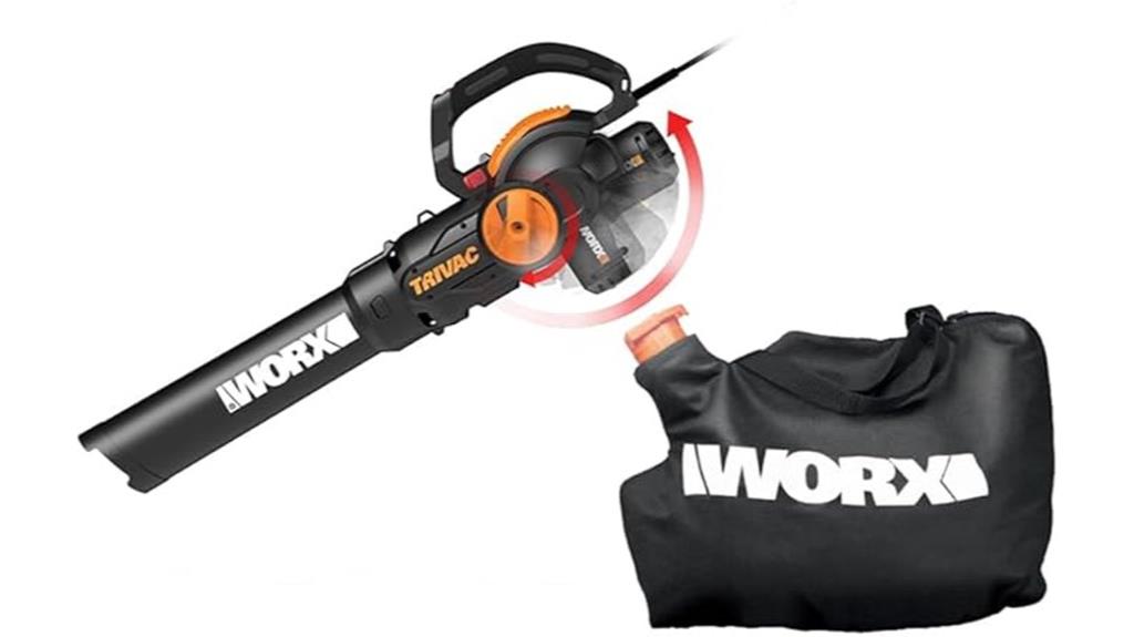 powerful 12 amp leaf blower