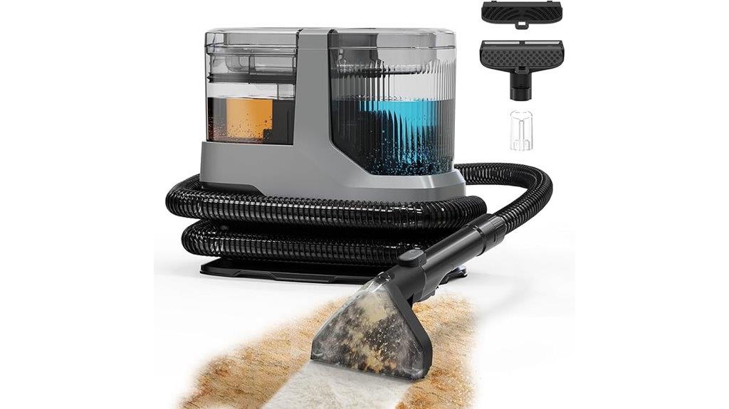 powerful carpet cleaning suction