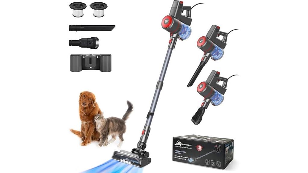 powerful corded vacuum