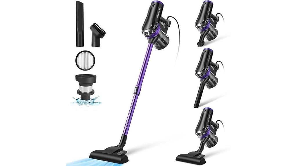 powerful corded vacuum cleaner