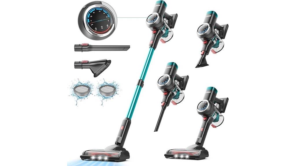 powerful cordless stick vacuum