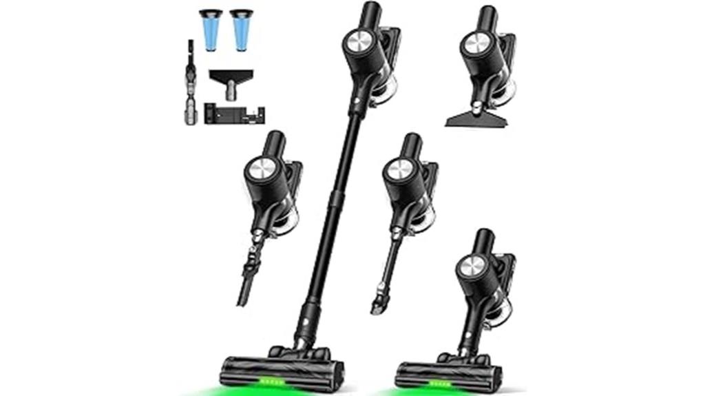 powerful cordless stick vacuum