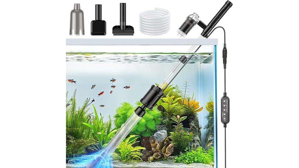 powerful fish tank cleaner