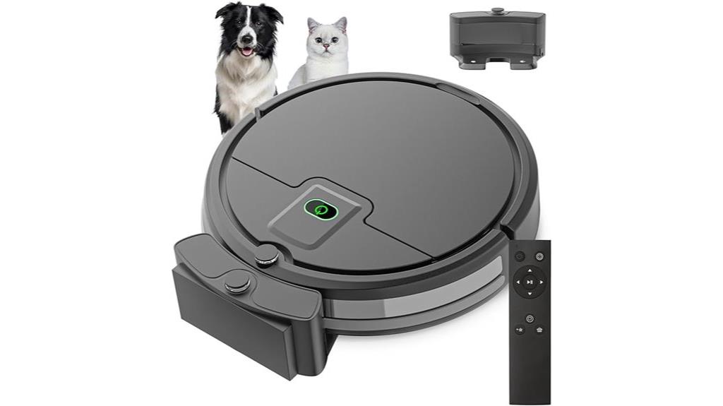 powerful remote self charging vacuum