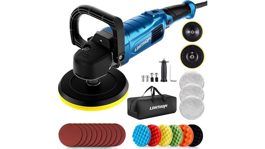 powerful rotary buffer tool