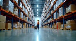 pre sweep aisle cleaning rule