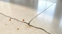 prevent concrete floor slipping