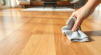 prevent engineered wood scratches