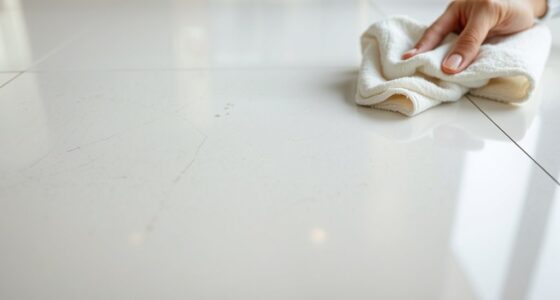 prevent linoleum scratches first
