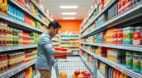 prevent scatter in aisles
