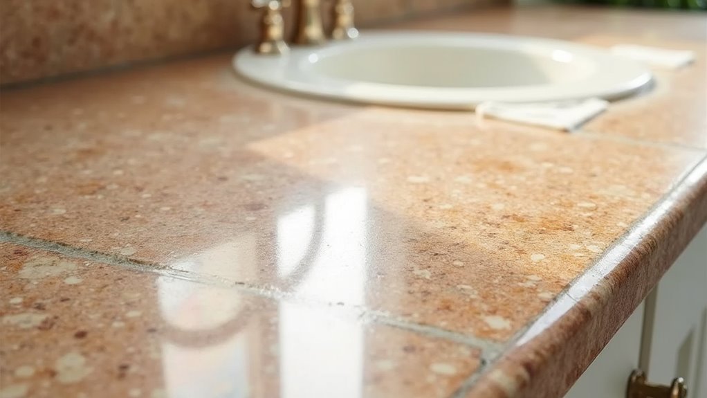 prevent streaks on stone