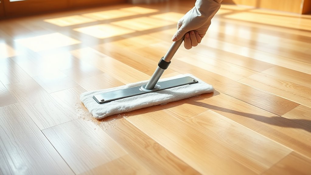 proper bamboo floor cleaning