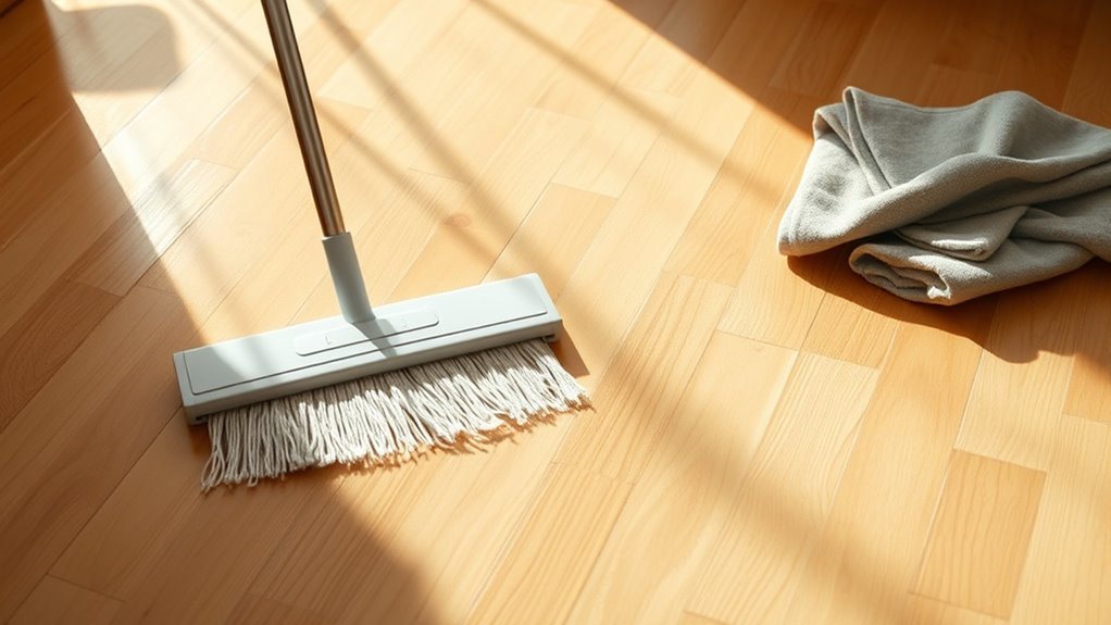 proper bamboo floor cleaning