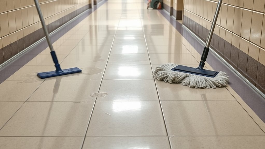 proper cleaning and maintenance routines