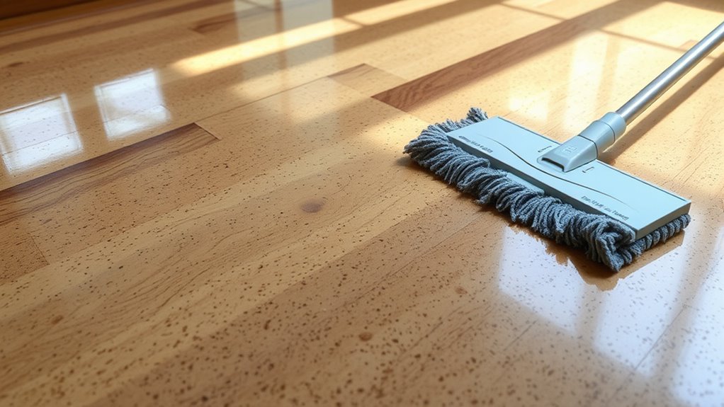 proper cork floor maintenance