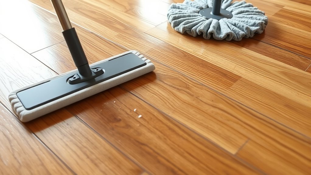 proper hardwood floor maintenance