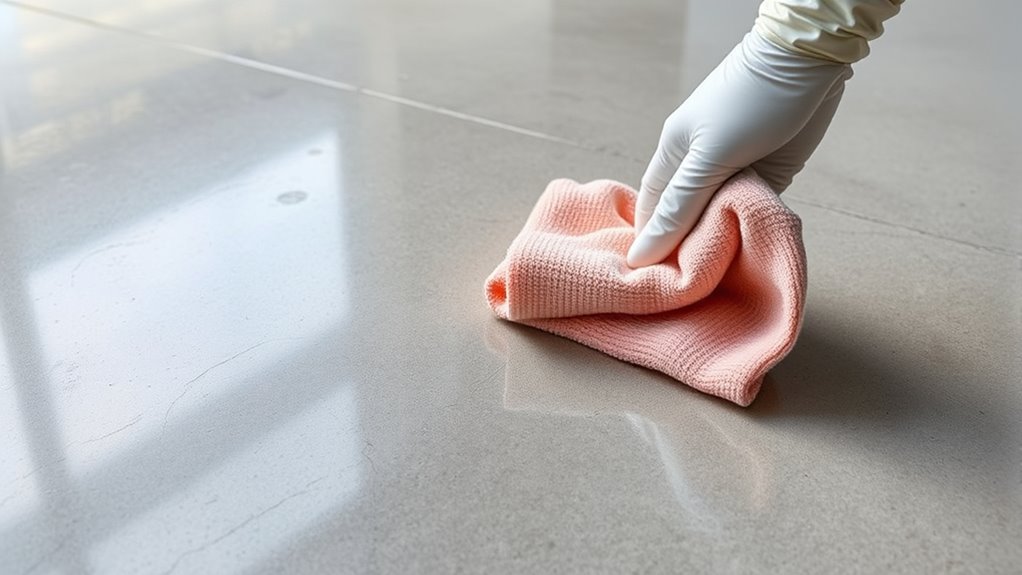 proper sealing and cleaning