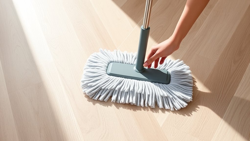 proper vinyl floor cleaning techniques