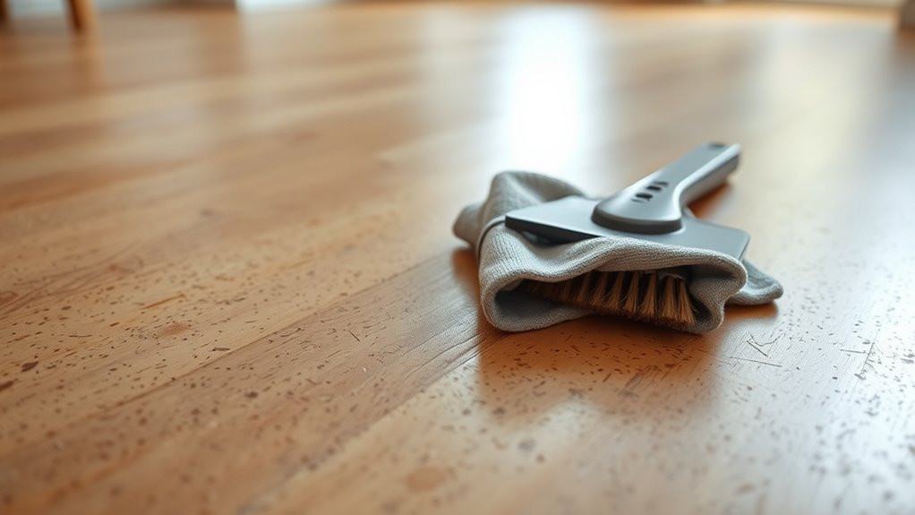 protect cork floors from scratches