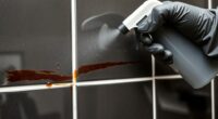 quick grout stain removal