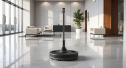 quiet office lobby sweepers