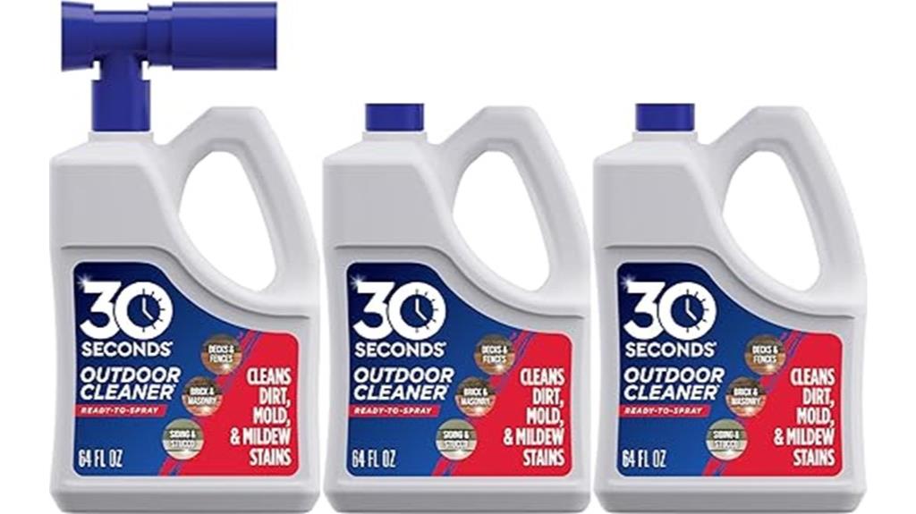 rapid outdoor cleaning pack