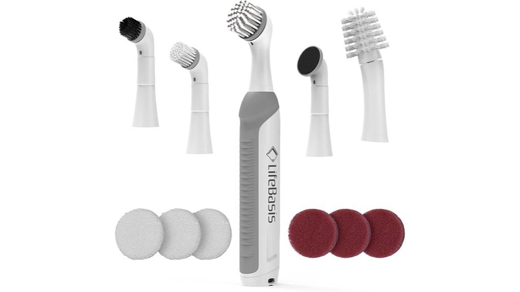 rechargeable electric cleaning brush
