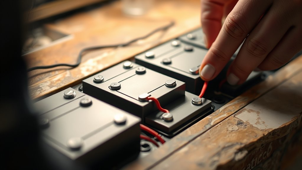 regular battery cell maintenance
