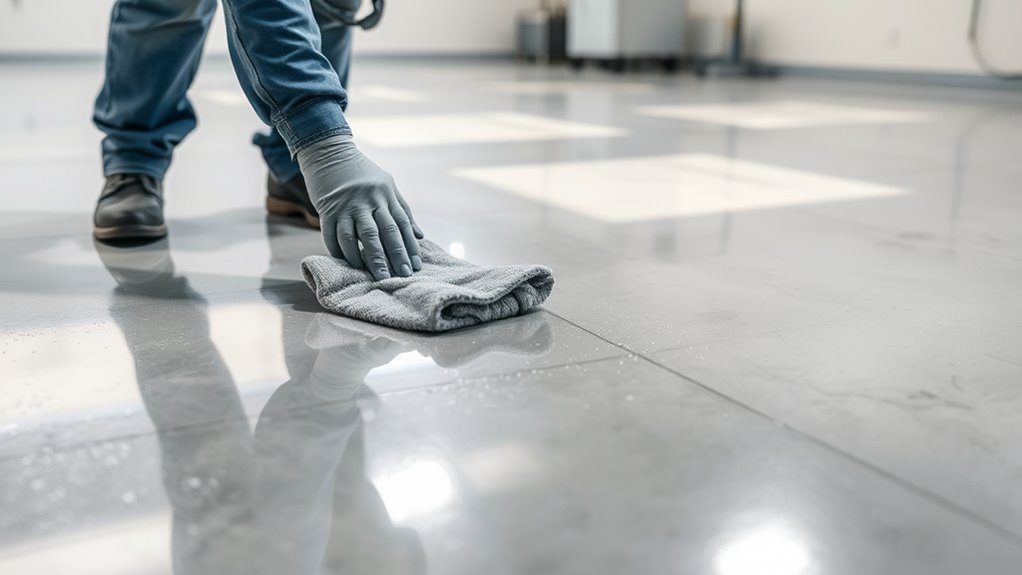 regular cleaning and sealing