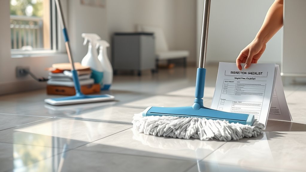 regular cleaning inspection maintenance