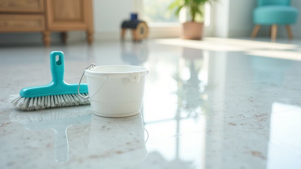 regular epoxy floor maintenance