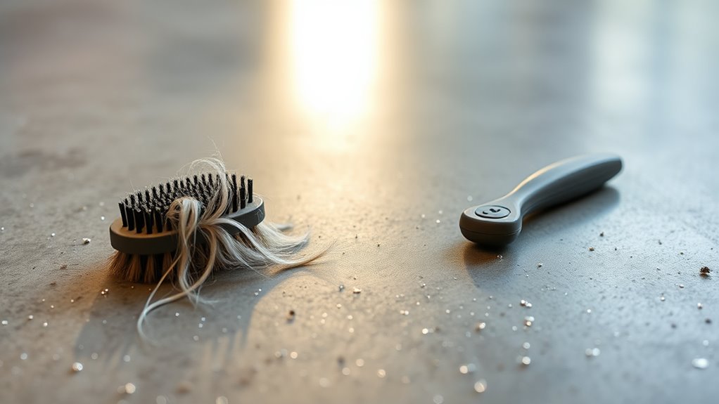 regular pet grooming reduces shedding