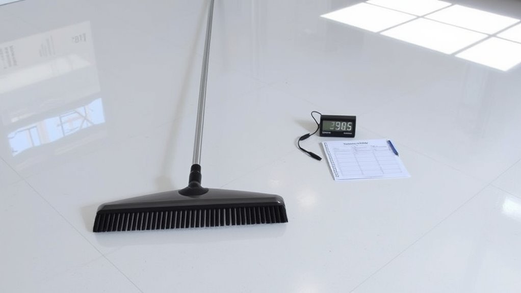 regular sweeper maintenance checklist