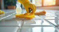 regular tile floor maintenance