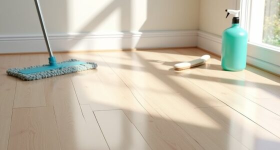 regular vinyl floor maintenance