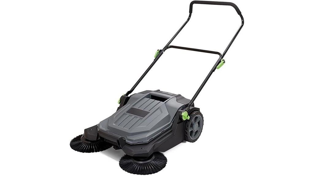 residential walk behind sweeper