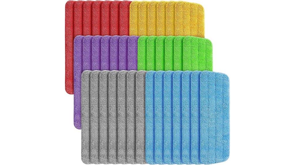 reusable microfiber mop pads