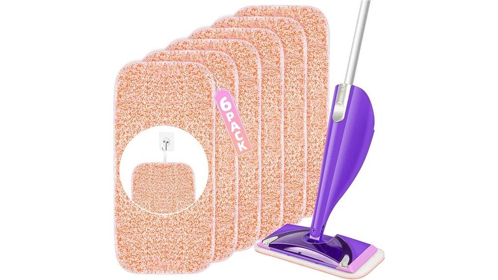 reusable mop pad pack
