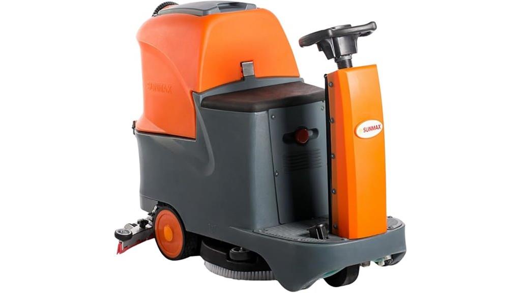 ride on floor scrubber