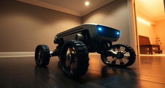 robot mapping dark floors