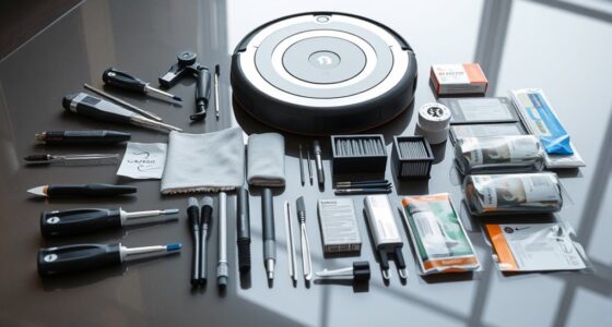 robot floor cleaner maintenance kits