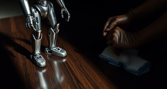 robot outperforms manual cleaning