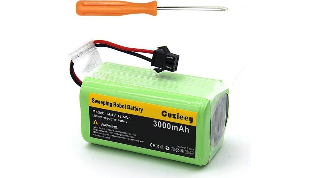 robot vacuum replacement batteries
